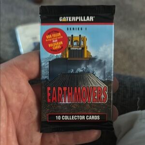 Caterpillar Earth Movers Series 1 Cards 6 pack deal.
